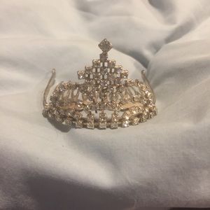 Small rhinestone tiara